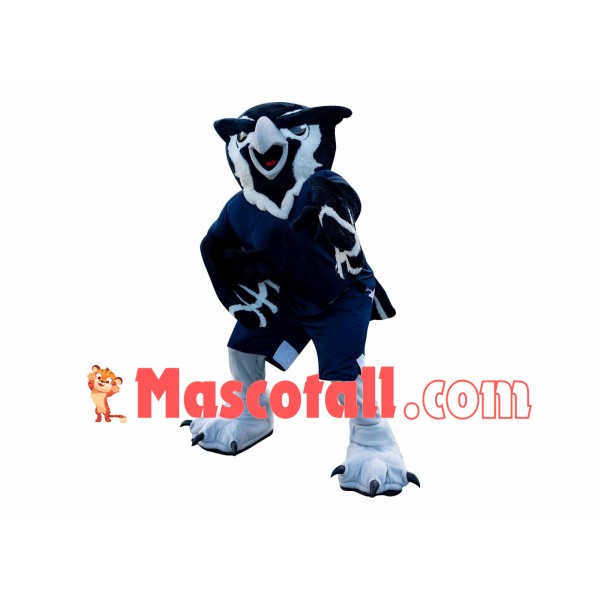 Superb Sport Owl Mascot Costume