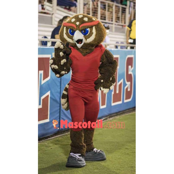 College Sport Owl Mascot Costume