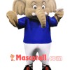 Superb Sport Elephant Mascot Costume
