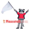Power Sport Raccoon Mascot Costume