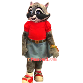 Beautiful Raccoon Mascot Costume