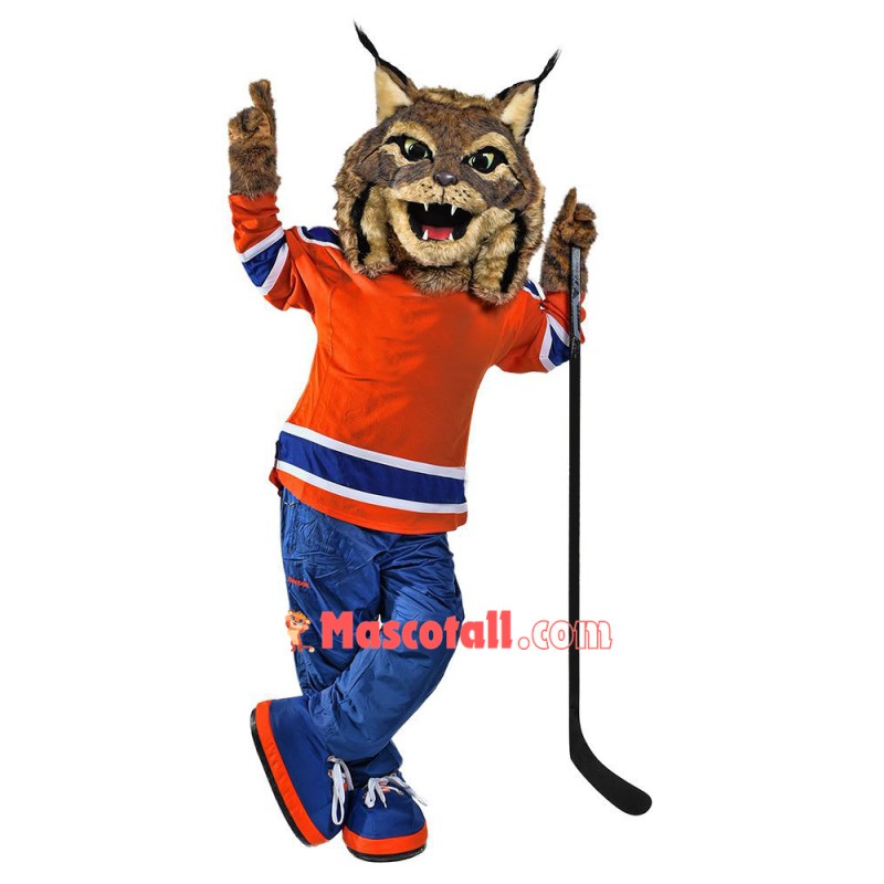 Sport Lynx Mascot Costume