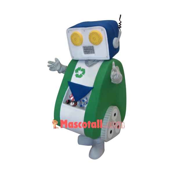 Recycling Robot Mascot Costume