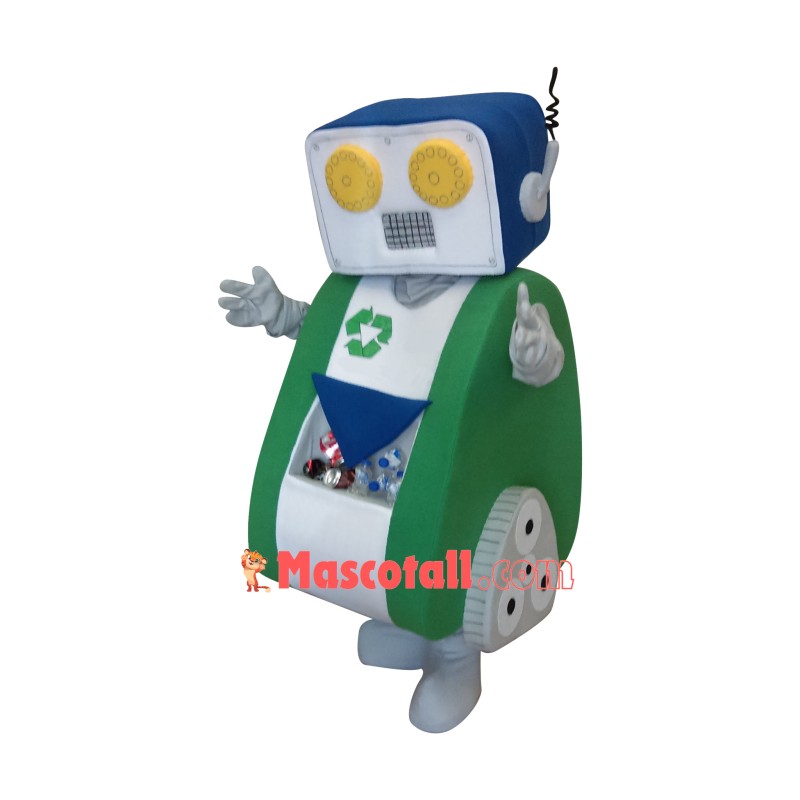 Recycling Robot Mascot Costume