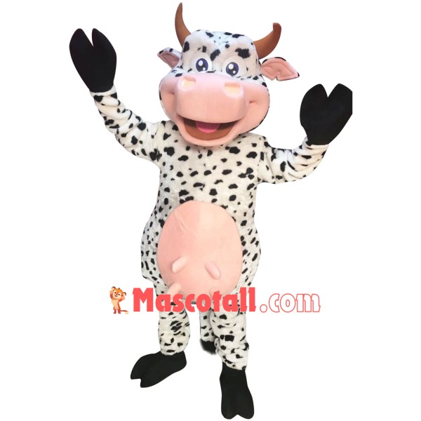Lovely Cow Mascot Costume