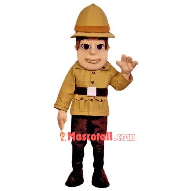 Superb Explorer Mascot Costume