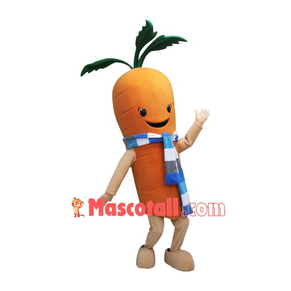 Cute Carrot Mascot Costume
