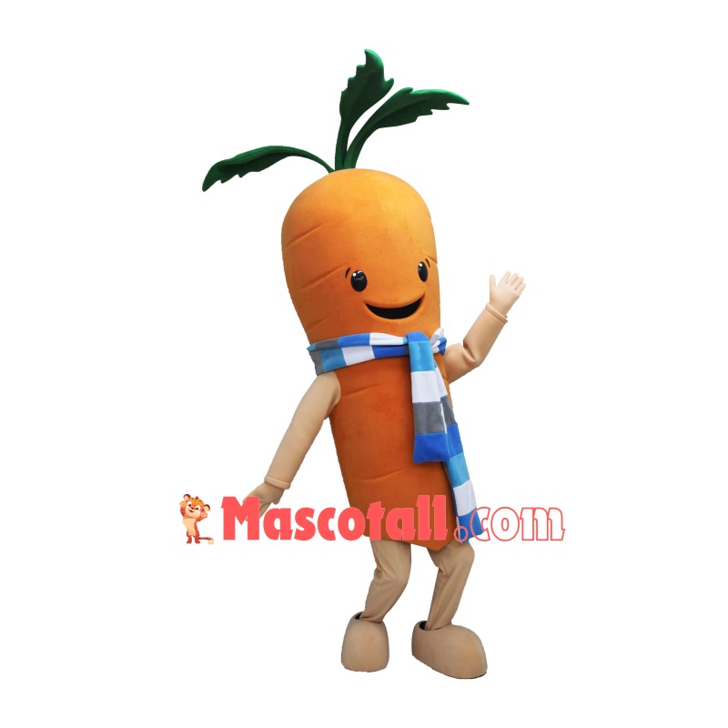 Cute Carrot Mascot Costume