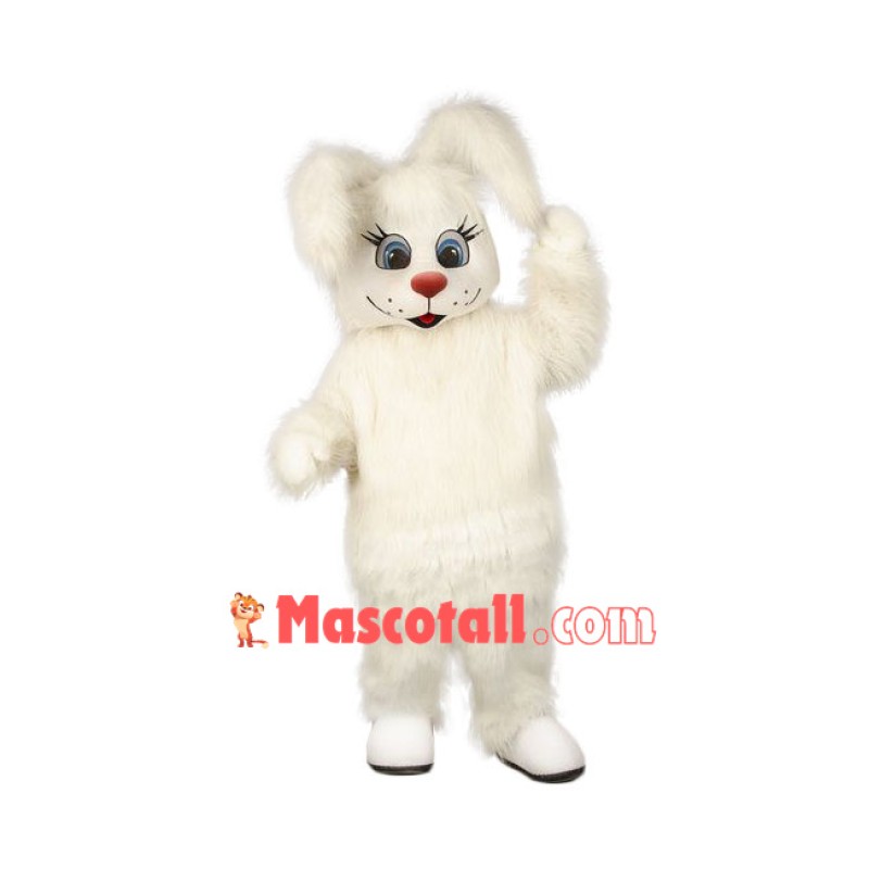 Superb Friendly Easter Bunny Mascot Costume