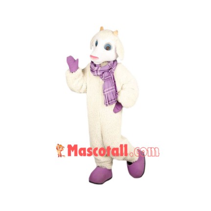 Superb Friendly Sheep Mascot Costume