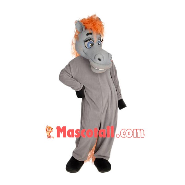 Superb Funny Horse Mascot Costume