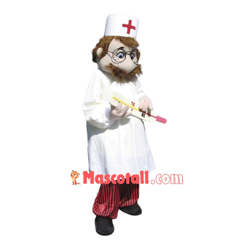 Superb Doctor Mascot Costume