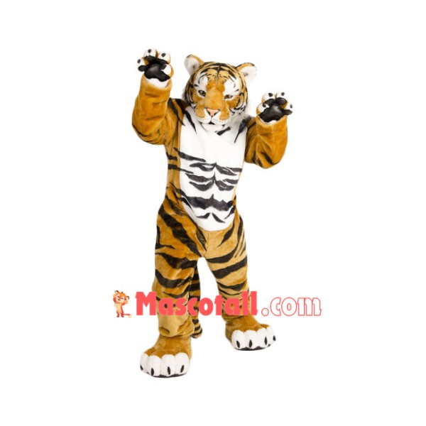 Superb Lightweight Power Tiger Mascot Costume