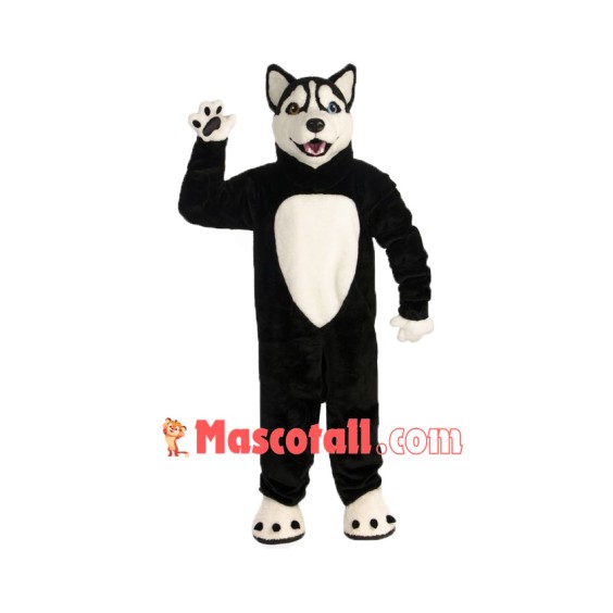 Happy Wolf Mascot Costume