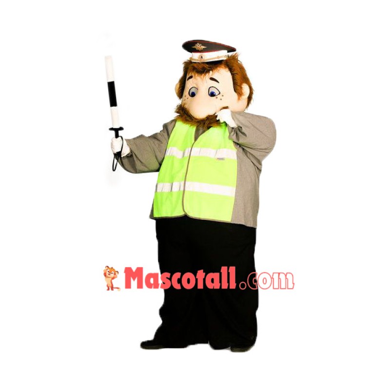 Traffic Police Mascot Costume