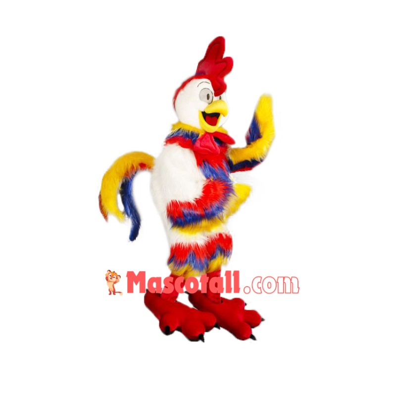 Colorful Chicken Mascot Costume
