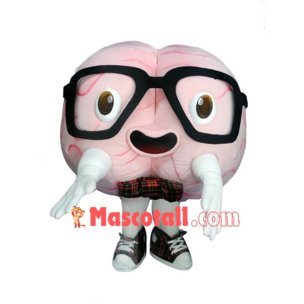 Superb Brain Mascot Costume