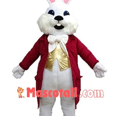 Adult Easter Bunny Mascot Costume