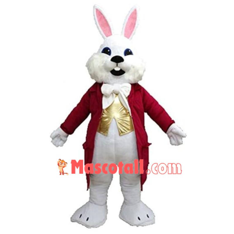 Adult Easter Bunny Mascot Costume