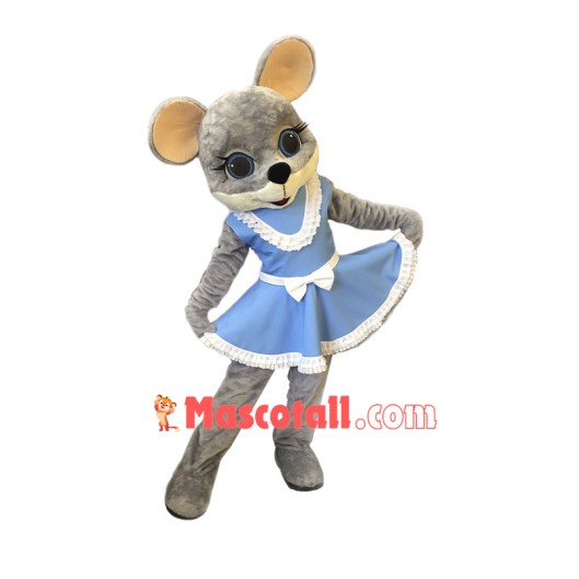 Beautiful Female Mouse Mascot Costume