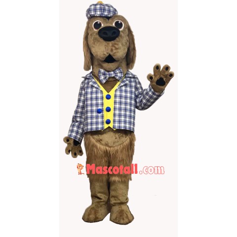 Superb Brown Dog Mascot Costume