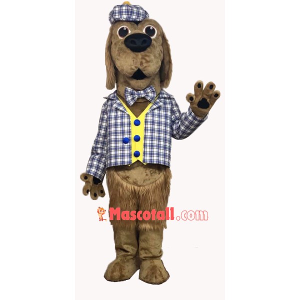 Superb Brown Dog Mascot Costume