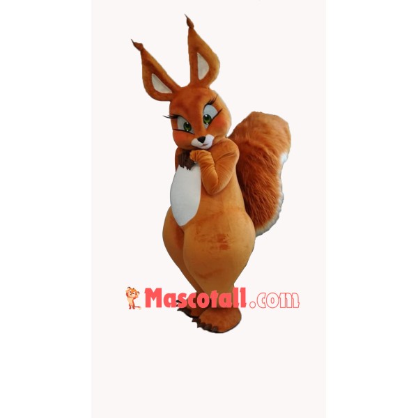 Superb Beautiful Squirrel Mascot Costume