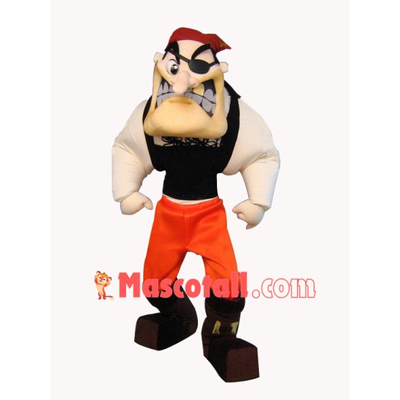 Superb Power Pirate Mascot Costume