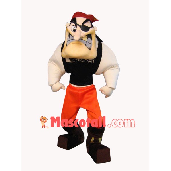 Superb Power Pirate Mascot Costume