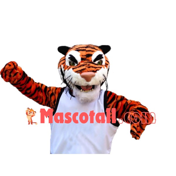 Superb Friendly Lightweight Tiger Mascot Costume