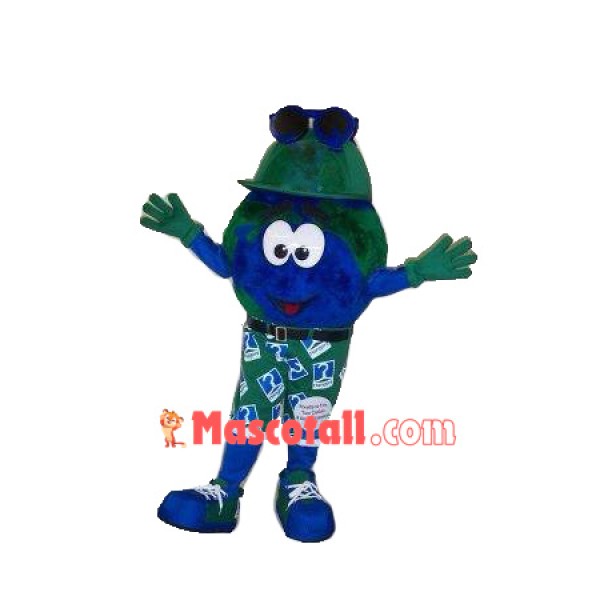 Happy Earth Mascot Costume