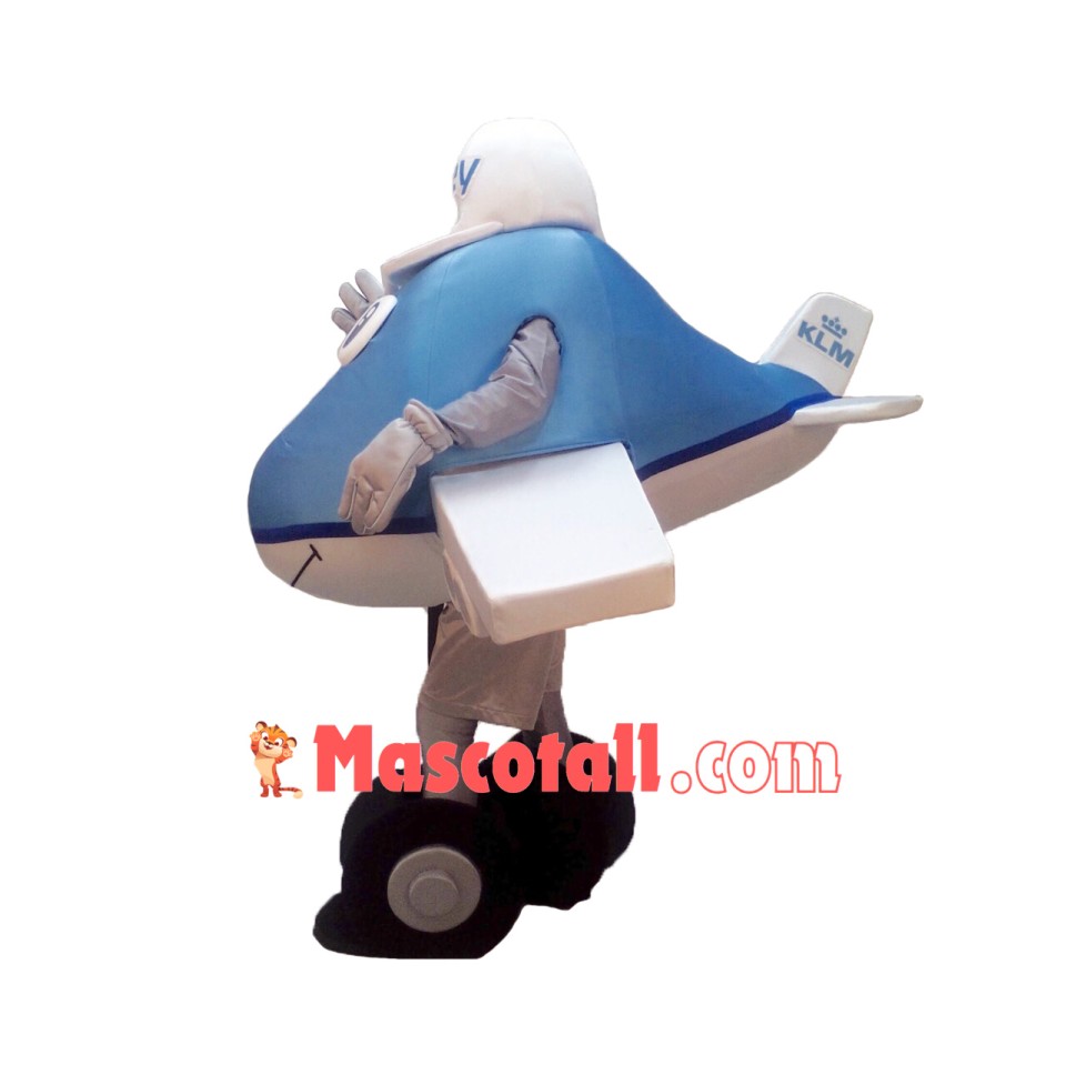 Superb Airplane Mascot Costume