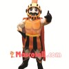 Friendly Spartan Knight Mascot Costume