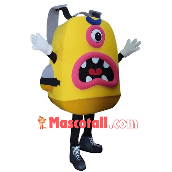 Funny Backpack Mascot Costume