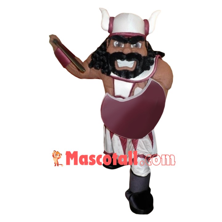 Superb Power Warrior Mascot Costume