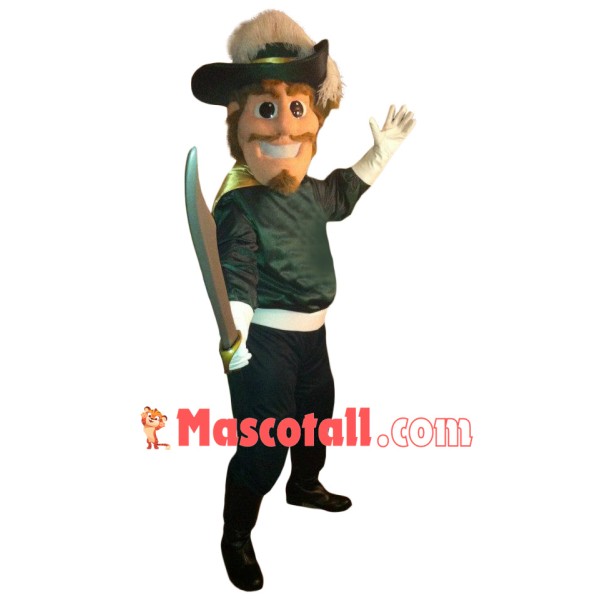 Superb Brave Cavalier Mascot Costume