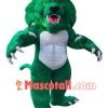 Fierce Green Wildcat Mascot Costume