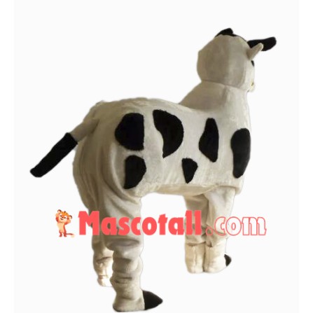 Two People Cow Mascot Costume