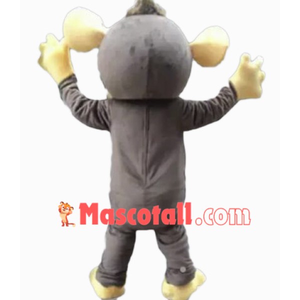 Lovely Gray Monkey Mascot Costume