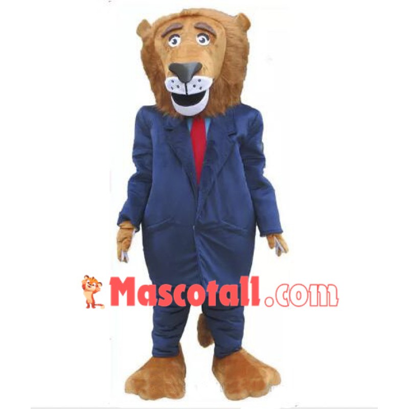 Leader Lion Mascot Costume
