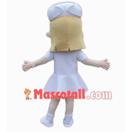Pretty Girl Nurse Mascot Costume