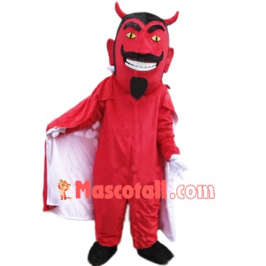Red  Lightweight Devil Mascot Costume