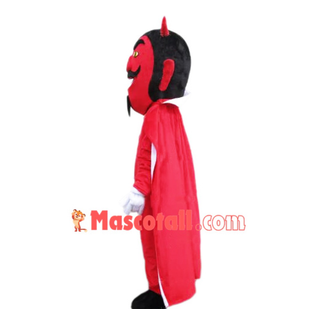 Red  Lightweight Devil Mascot Costume