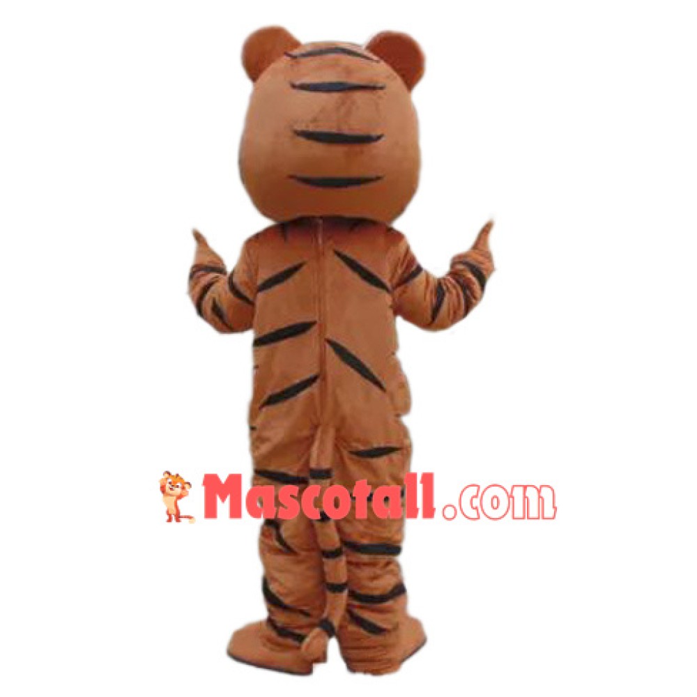 Cute Lightweight Tiger Mascot Costume