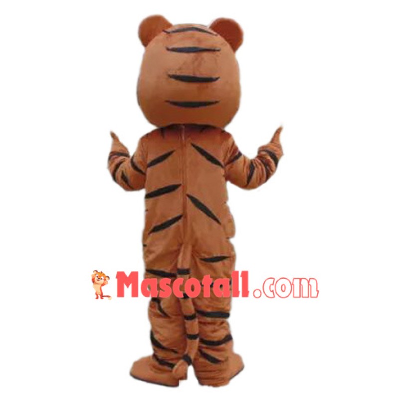 Cute Lightweight Tiger Mascot Costume