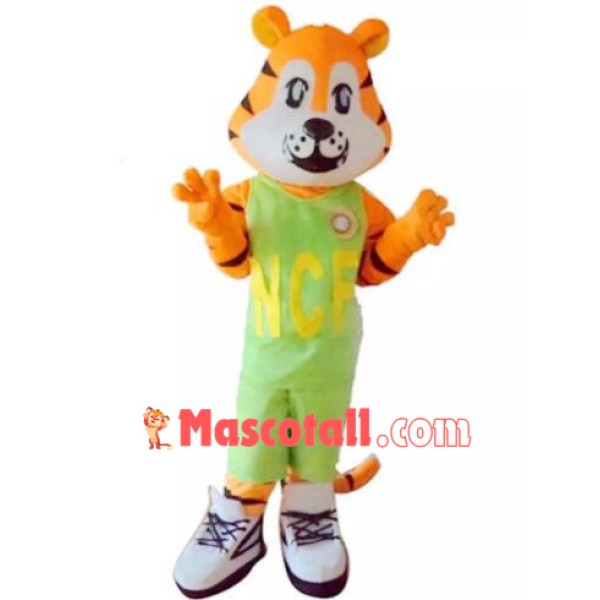 Sport Cartoon Tiger Mascot Costume
