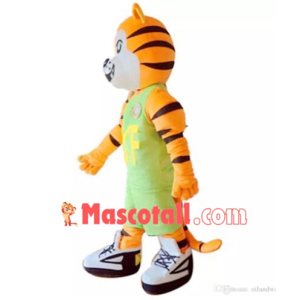 Sport Cartoon Tiger Mascot Costume