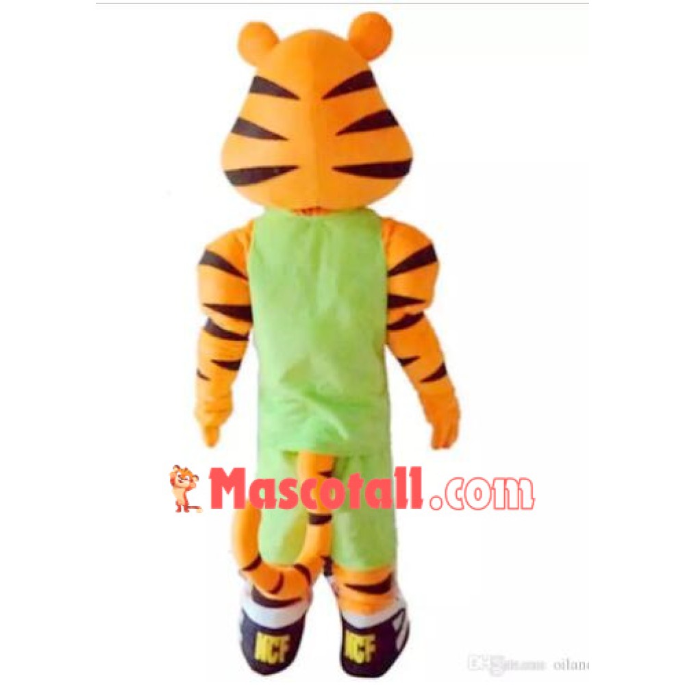 Sport Cartoon Tiger Mascot Costume