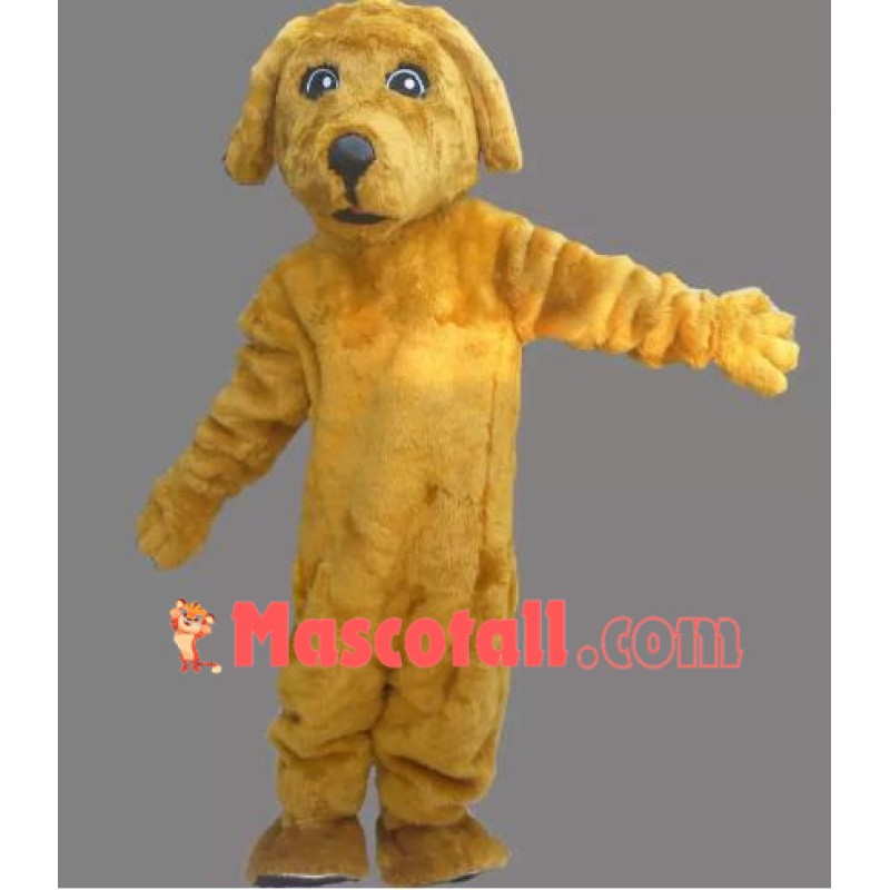 Yellow Lightweight Dog Mascot Costume