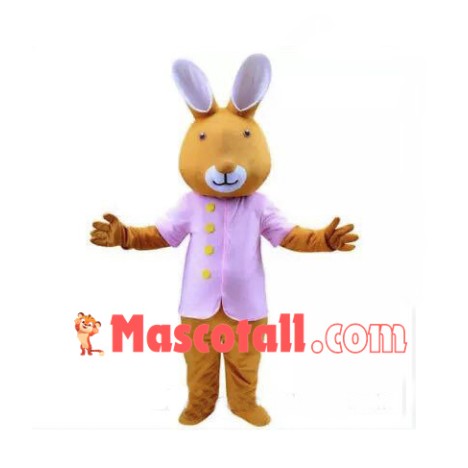 Rabbit Cartoon Mascot Costume